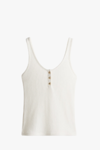 rib knit vest top