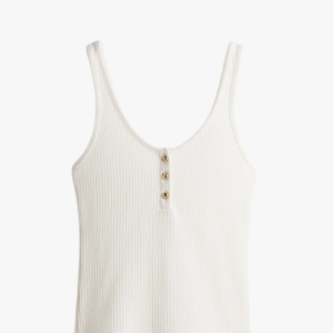rib knit vest top